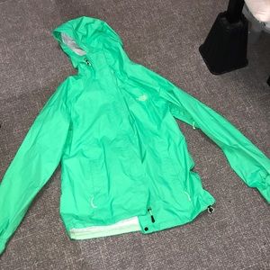Northface rain coat